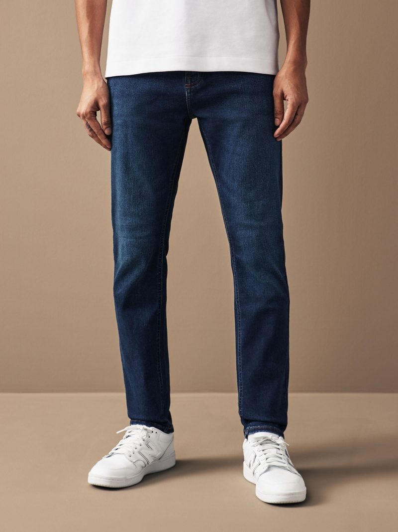 Stuf3851| Blue Skinny Fit Motionflex Jeans