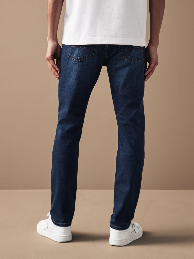 Stuf3851| Blue Skinny Fit Motionflex Jeans - Image 3