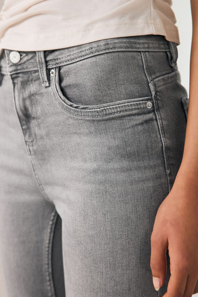 Stuf3856| Grey Slim Supersoft Jeans - Image 4