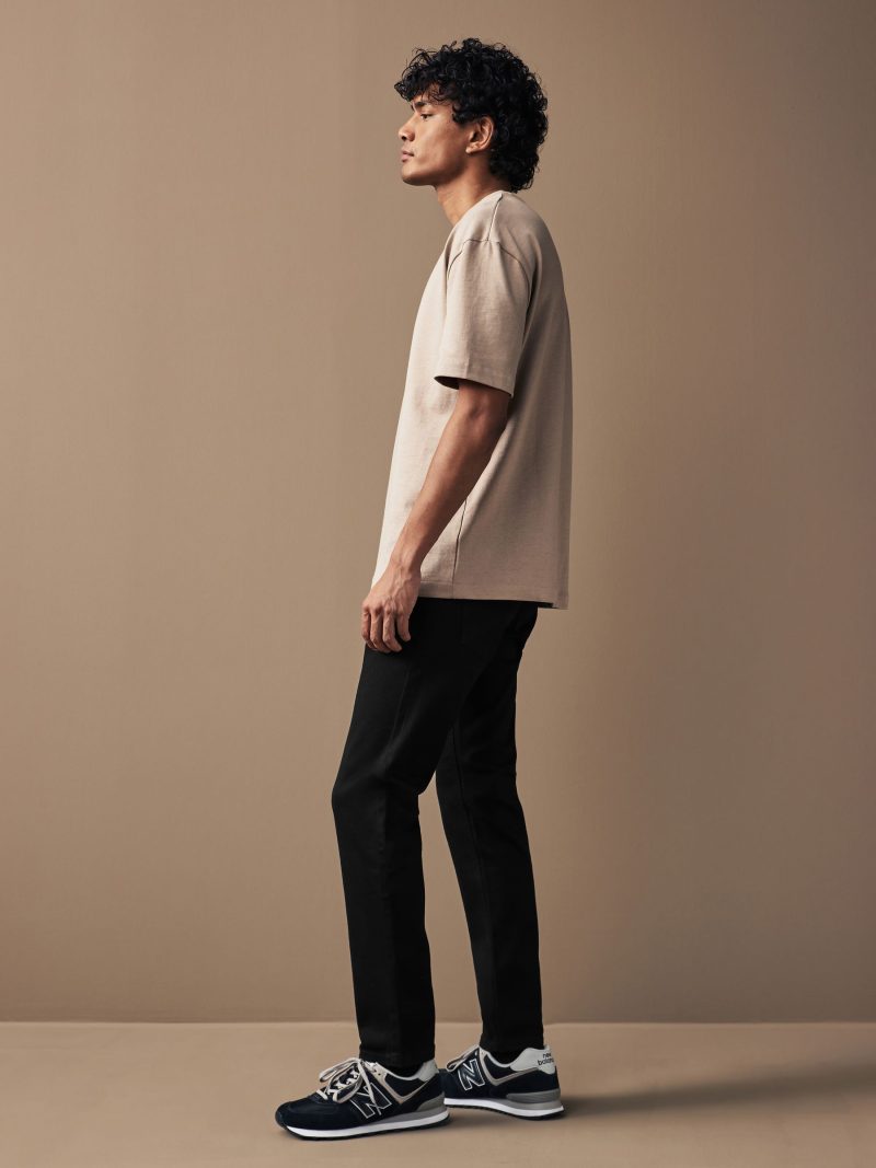 Stuf3843| Black Skinny Fit Motionflex Jeans - Image 3