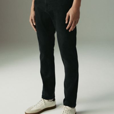 Stuf3847| Black Slim Fit Lightweight Motion Flex Denim Jeans