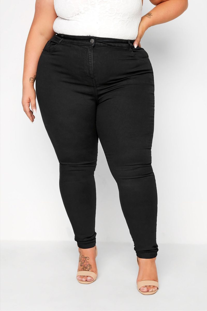Stuf3859| Black Curve Skinny Stretch AVA Jeans