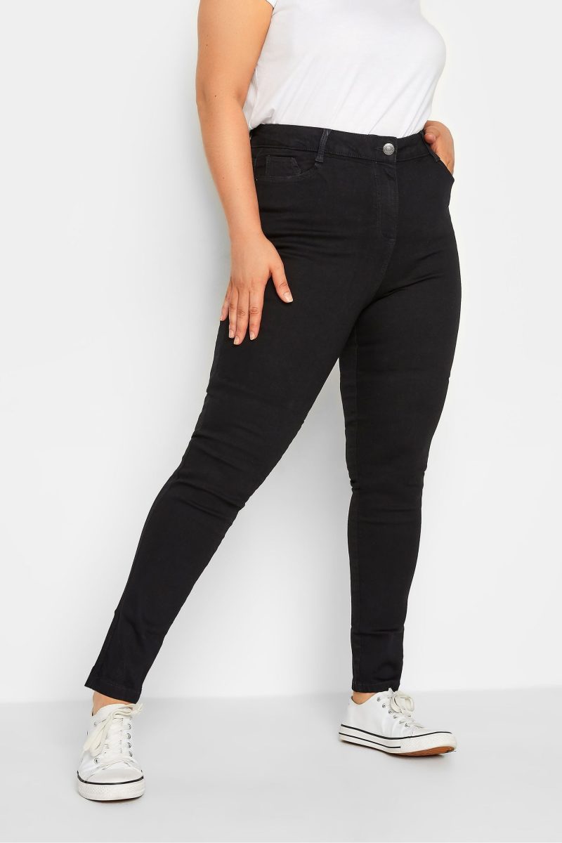 Stuf3859| Black Curve Skinny Stretch AVA Jeans - Image 2